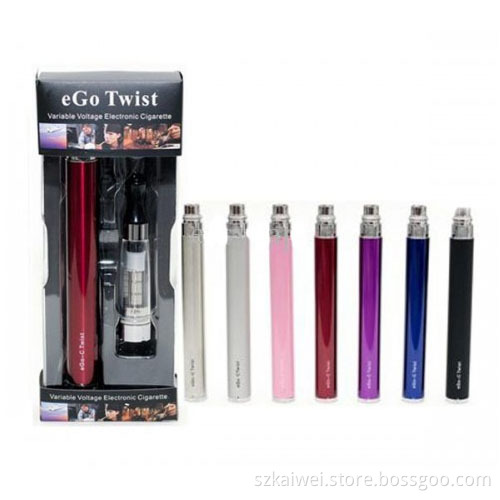 EGO-C E Cigarette Starter Kit in Blister with Twist Battery, Variable Voltage